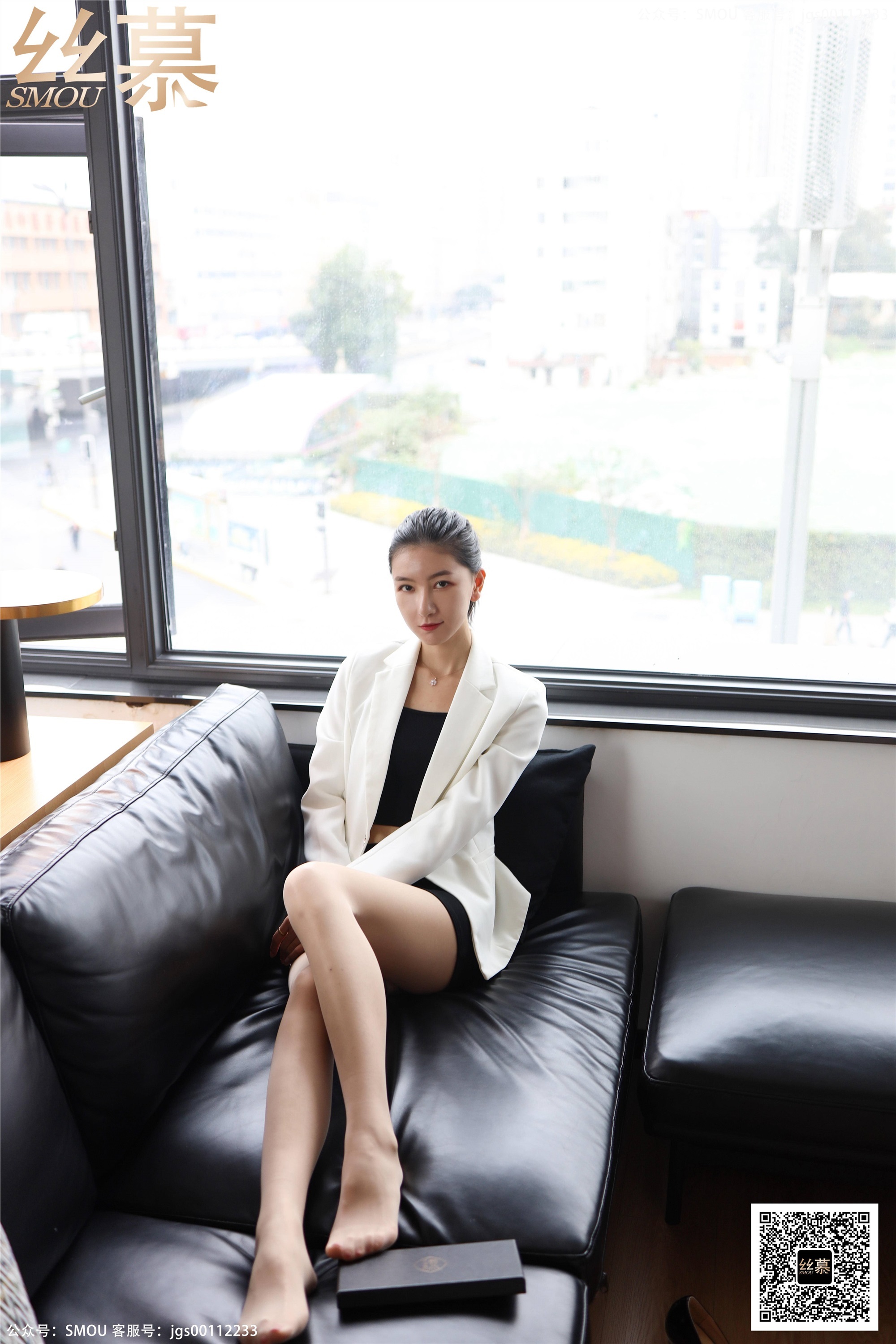 丝慕写真 SM441 天天一元 模特：茗茗《绫超薄连裤袜》